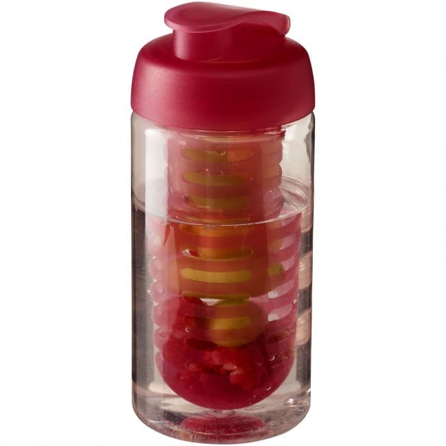 Custom Printed H2O Bop® 500 ml flip lid sport bottle & infuser - Image 2