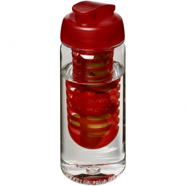 Custom Printed H2O Octave Tritan? 600 ml flip lid bottle & infuser - Image 5