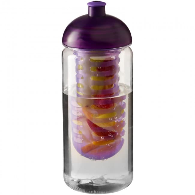 Custom Printed H2O Octave Tritan? 600 ml dome lid bottle & infuser - Image 8