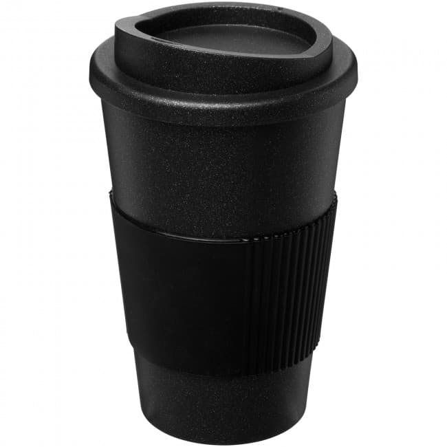 Custom Printed Americano® Midnight grip 350 ml insulated tumbler - Image 2