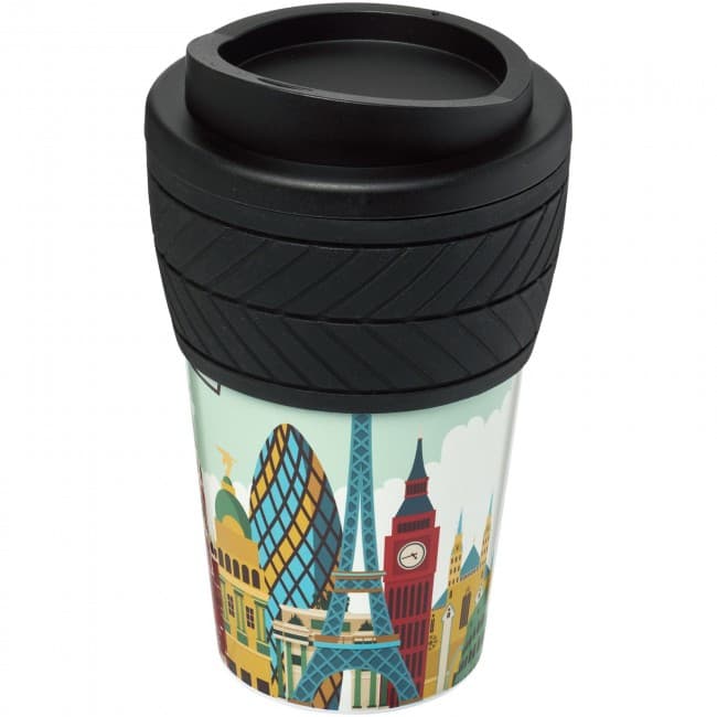 Custom Printed Brite-Americano® tyre 350 ml insulated tumbler - Image 2