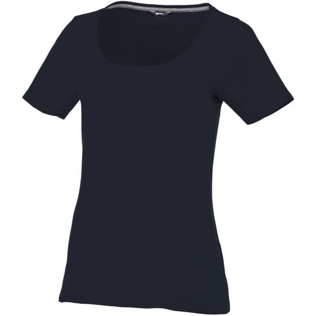 Custom Printed Bosey short sleeve women's scoop neck t-shirt - Image 3