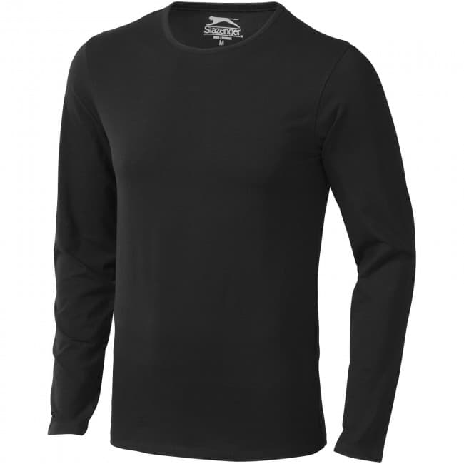 Custom Printed Curve long sleeve men's t-shirt - Image 1