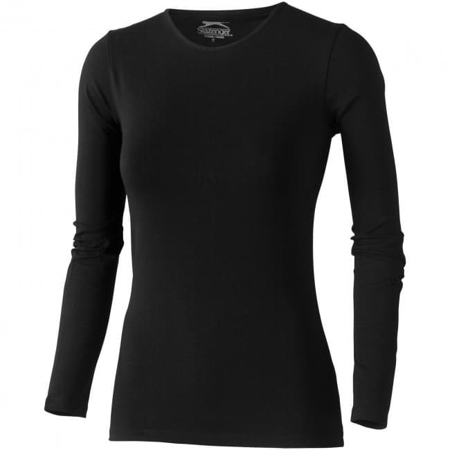 Custom Printed Curve long sleeve women's t-shirt - Image 1