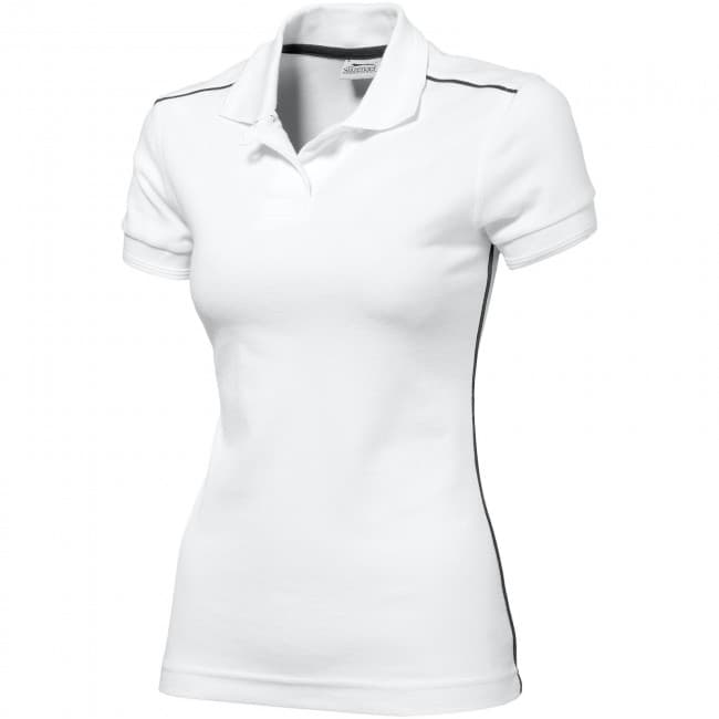 Custom Printed Backhand short sleeve ladies polo - Image 6