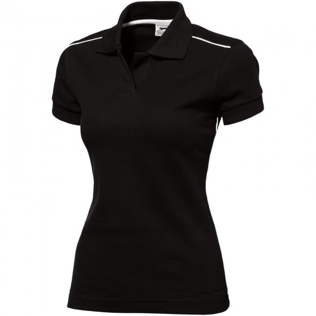 Custom Printed Backhand short sleeve ladies polo - Image 1