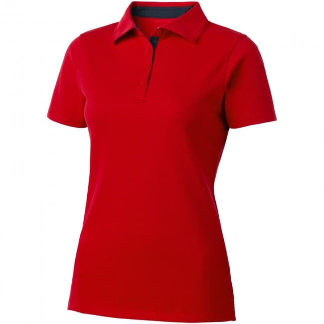 Custom Printed Hacker short sleeve ladies polo - Image 7