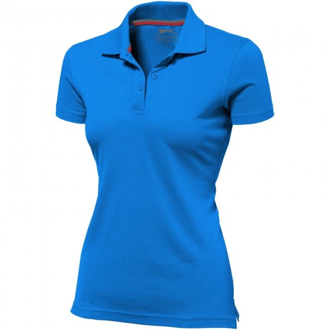 Custom Printed Advantage short sleeve women's polo - Image 4