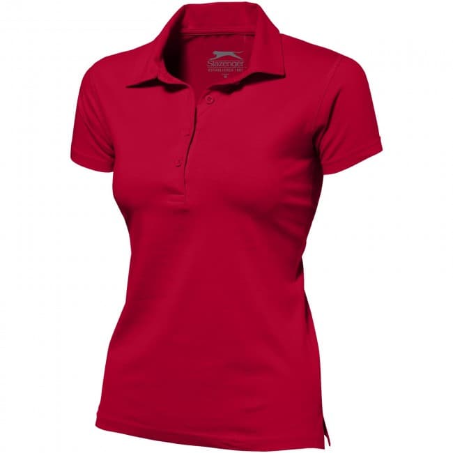 Custom Printed Let short sleeve women's jersey polo - Image 3