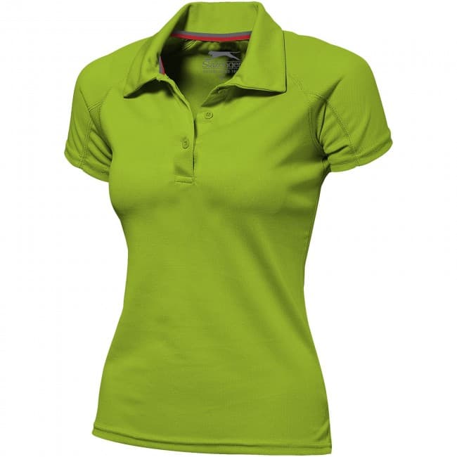 Custom Printed Game short sleeve women's cool fit polo - Image 2