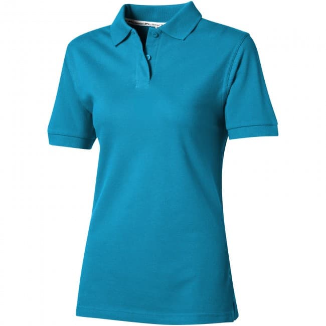 Custom Printed Forehand short sleeve ladies polo - Image 3