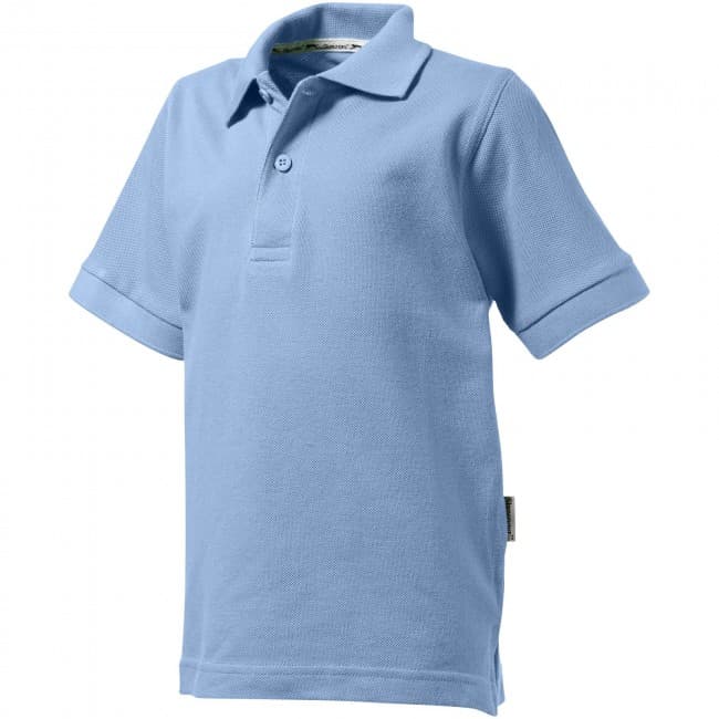 Custom Printed Forehand short sleeve kids polo - Image 4