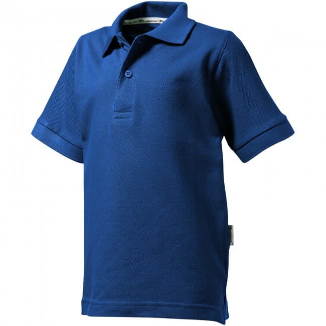 Custom Printed Forehand short sleeve kids polo - Image 3