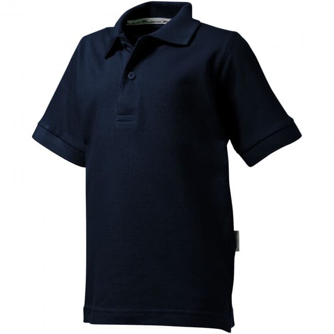 Custom Printed Forehand short sleeve kids polo - Image 2