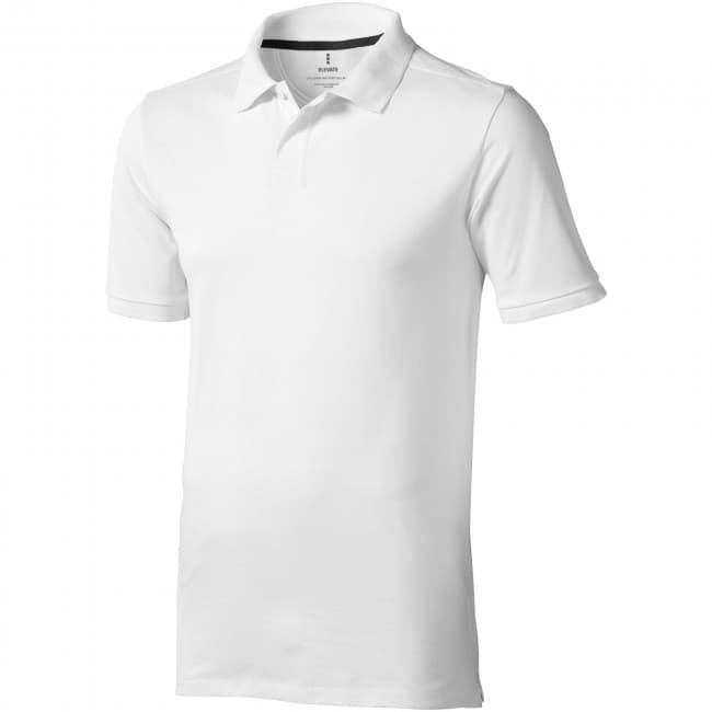 Custom Printed Calgary short sleeve men's polo - Image 9