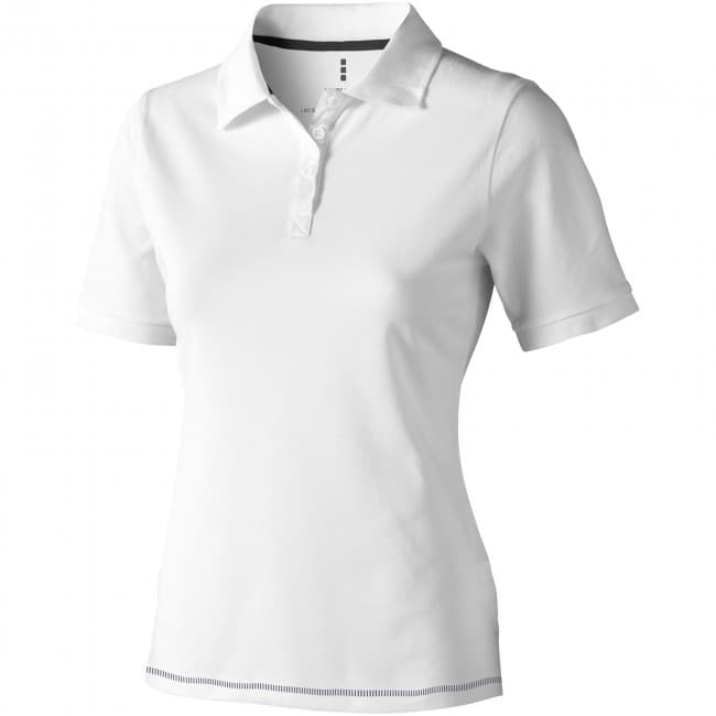 Custom Printed Calgary short sleeve women's polo - Image 8