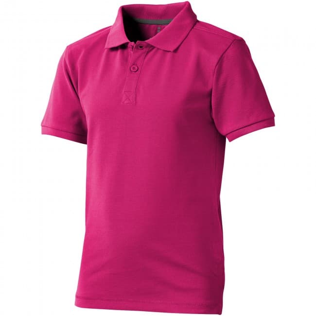 Custom Printed Calgary short sleeve kids polo - Image 5