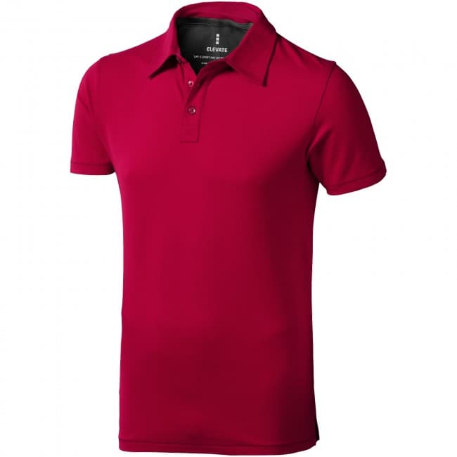 Custom Printed Markham short sleeve men's stretch polo - Image 6