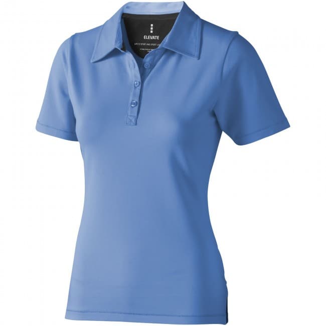 Custom Printed Markham short sleeve women's stretch polo - Image 5