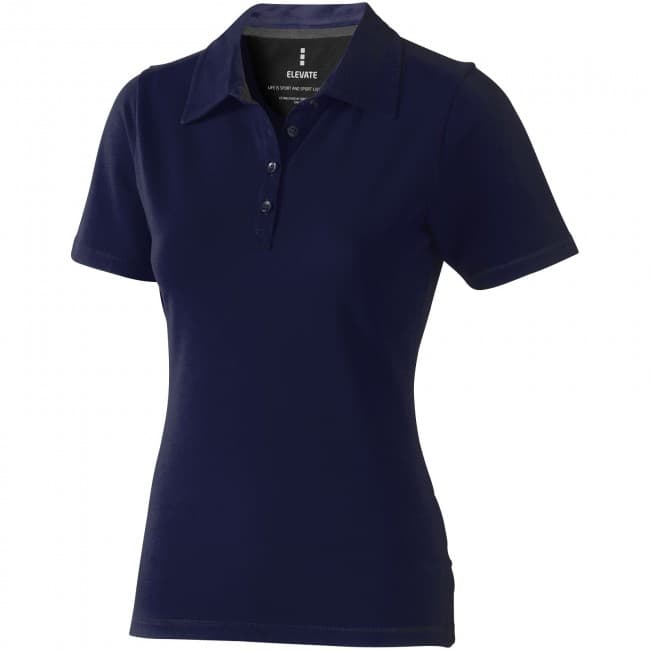 Custom Printed Markham short sleeve women's stretch polo - Image 4