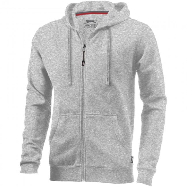 Custom Printed Open full zip hooded sweater - Image 2