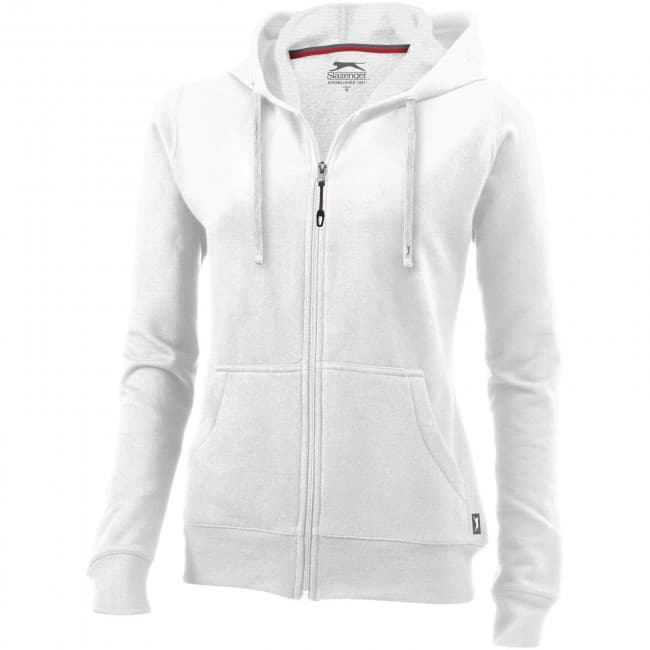 Custom Printed Open full zip hooded ladies sweater - Image 7