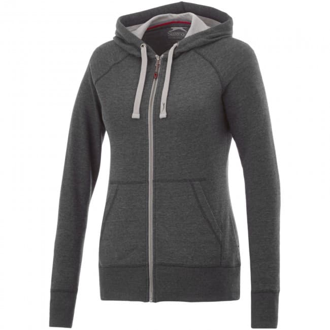 Custom Printed Groundie full zip ladies hoodie - Image 1