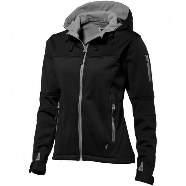 Custom Printed Match ladies softshell jacket - Image 1