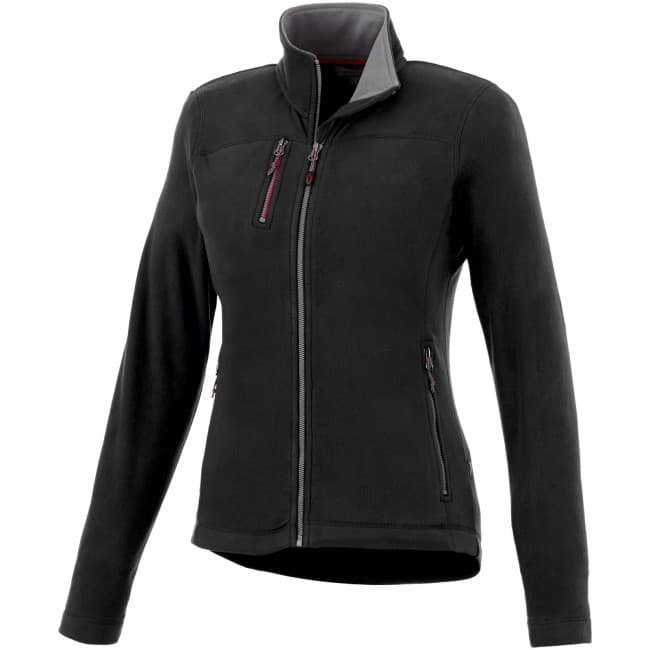 Custom Printed Pitch microfleece ladies jacket - Image 1