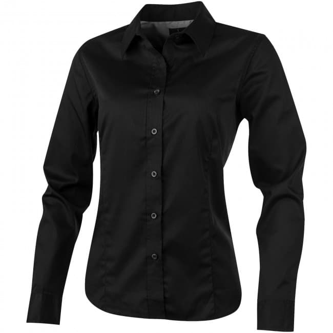 Custom Printed Wilshire long sleeve ladies shirt - Image 1