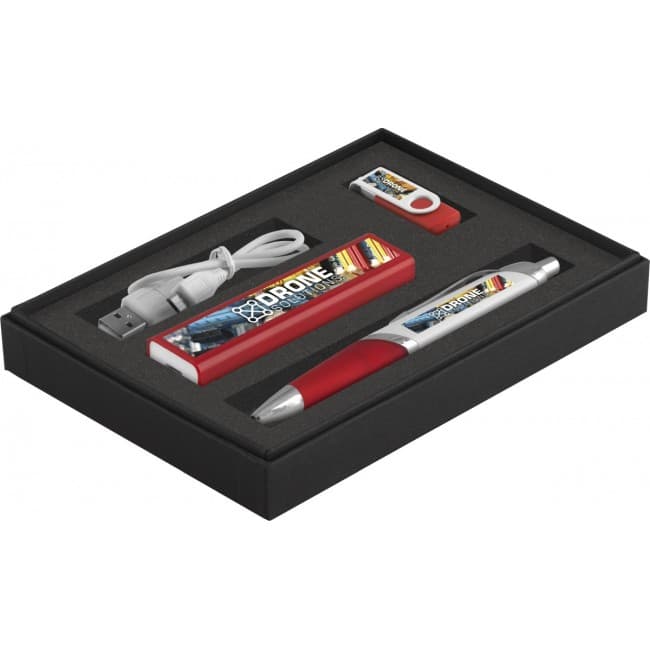 Custom Printed Gift Set 1: 4GB USB Included