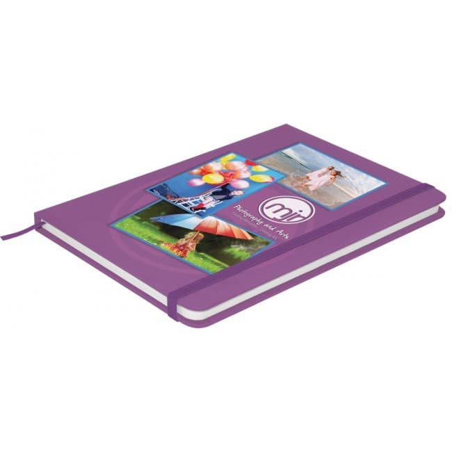 Custom Printed Banbury A6 Notebook Coloured