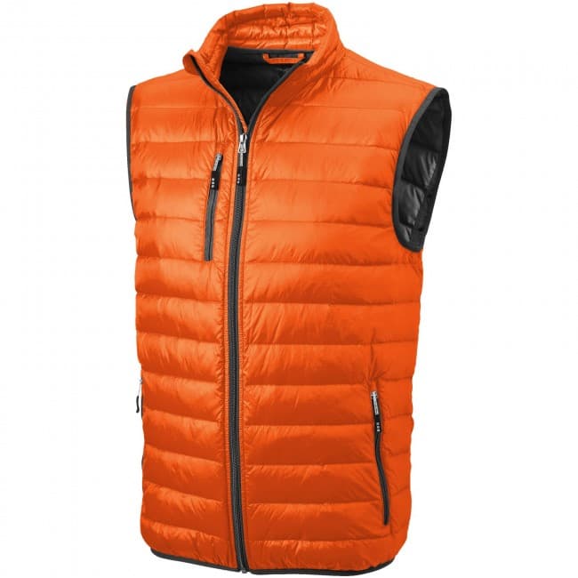 Custom Printed Fairview light down Bodywarmer - Image 7