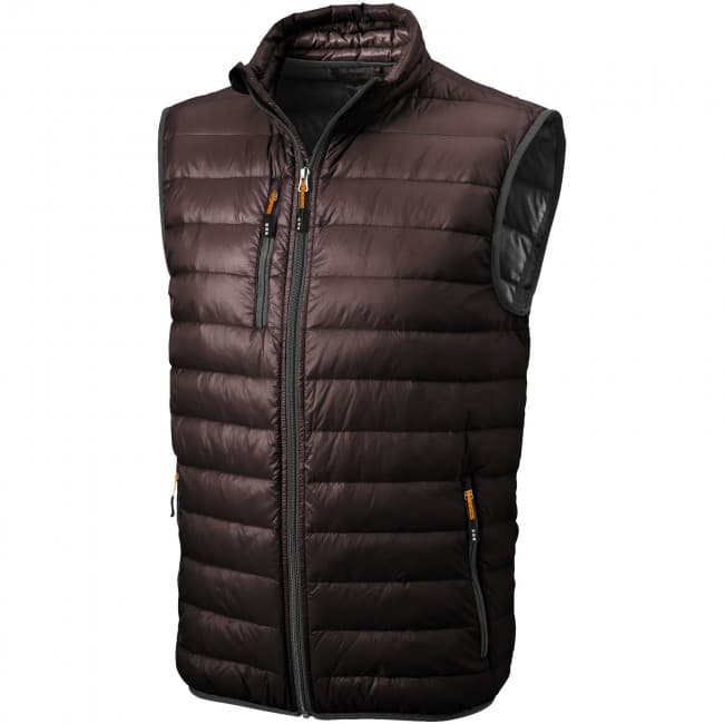 Custom Printed Fairview light down Bodywarmer - Image 4