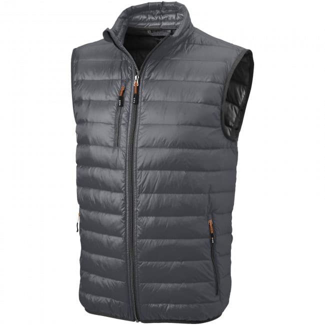 Custom Printed Fairview light down Bodywarmer - Image 3