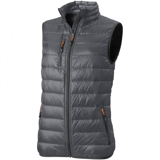 Custom Printed Fairview light down ladies bodywarmer - Image 1