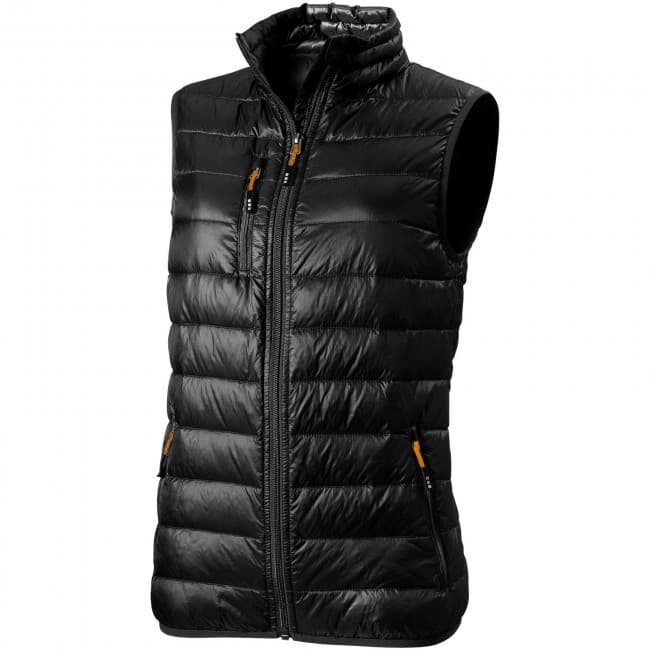 Custom Printed Fairview light down ladies bodywarmer - Image 8