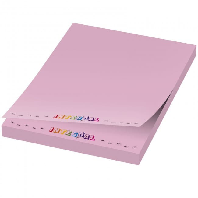 Custom Printed Sticky-Mate® A8 sticky notes 50x75 - 25 pages - Image 1