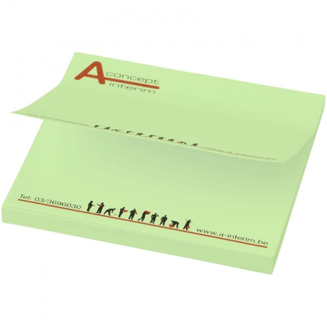 Custom Printed Sticky-Mate® squared sticky notes 75x75 - 50 pages - Image 2