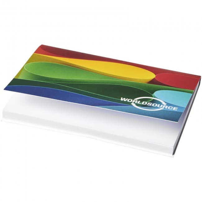 Custom Printed Sticky-Mate® A7 soft cover sticky notes 100x75 - 25 pages