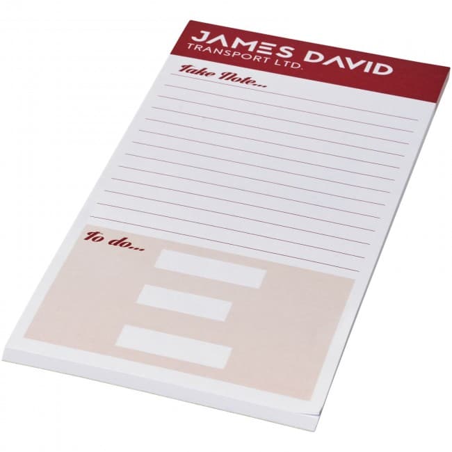 Custom Printed Desk-Mate® 1/3 A4 notepad - 50 pages