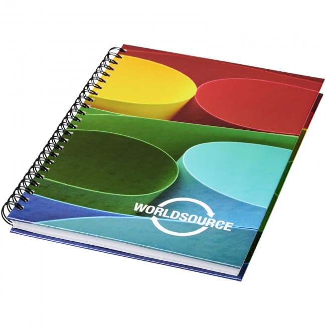 Custom Printed Wire-o A4 notebook hard cover - Image 1