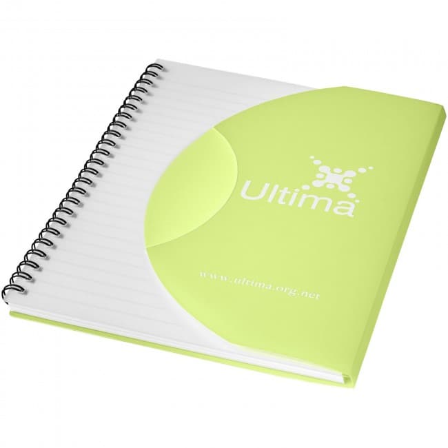 Custom Printed Curve A5 notebook - Image 7