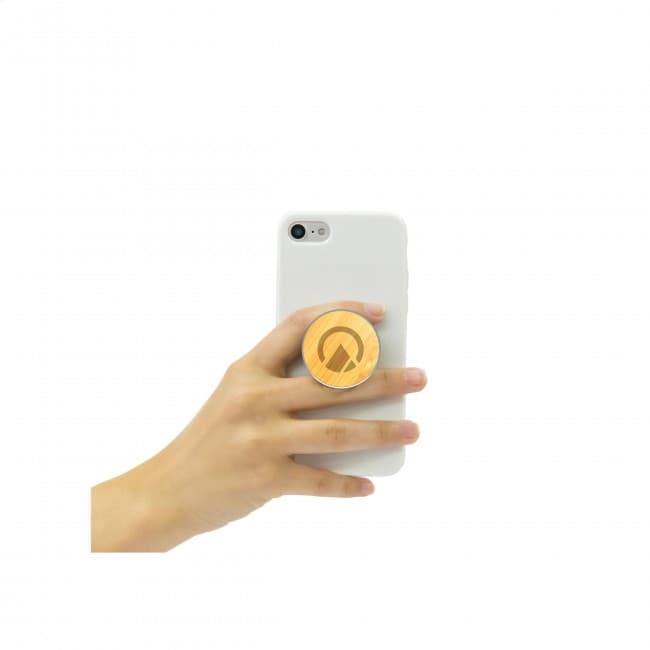 Custom Printed PopSockets® Wood telephone holder