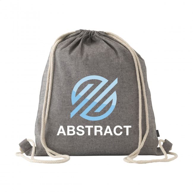 Custom Printed Recycled Cotton Promobag backpack