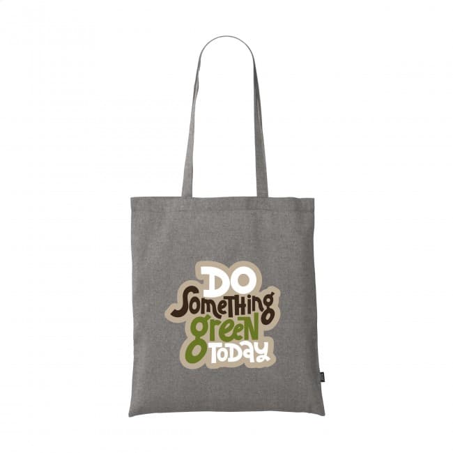 Custom Printed Recycled Cotton Shopper (180 g/m²) bag