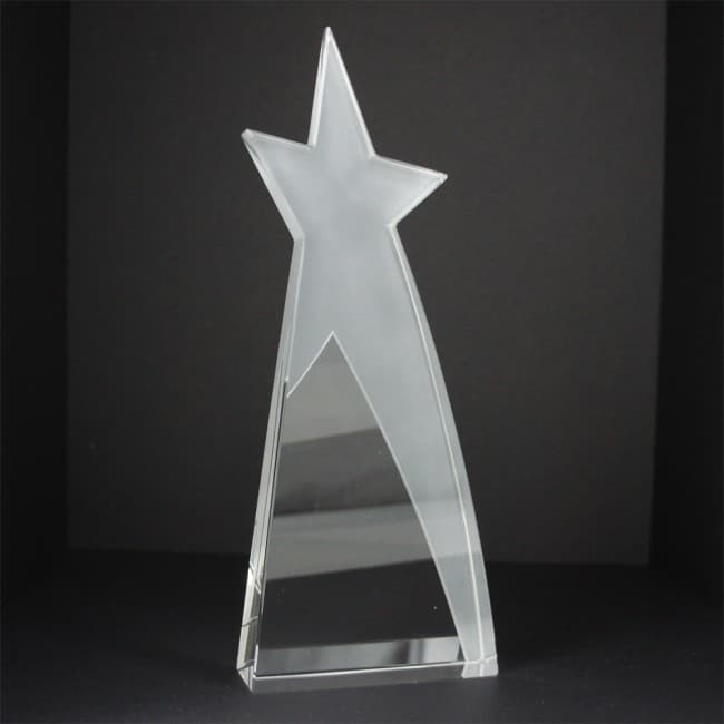 Custom Printed Large Shooting Star Award