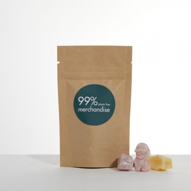 Custom Printed Kraft Sweet Pouch - Bassetts Jelly Babies