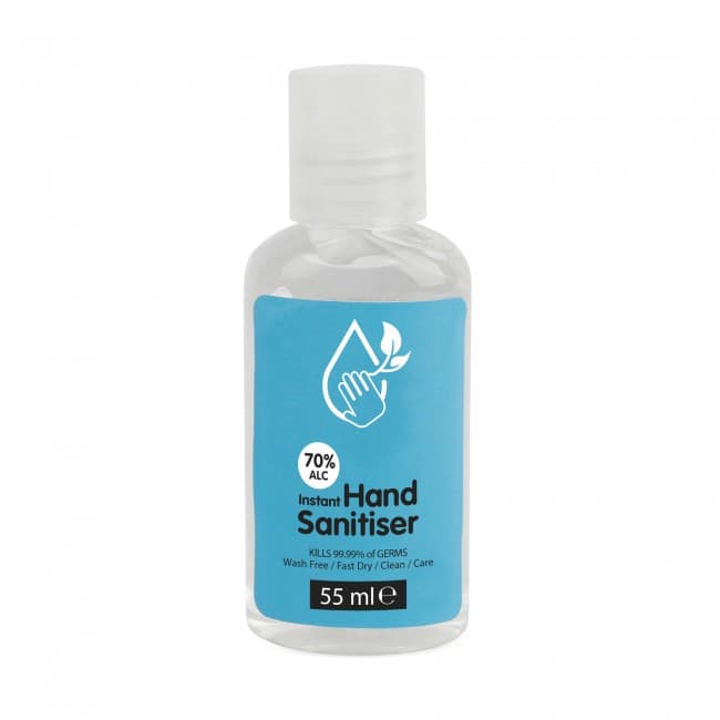 Custom Printed Promotional Anti Bacterial Gel 55ml