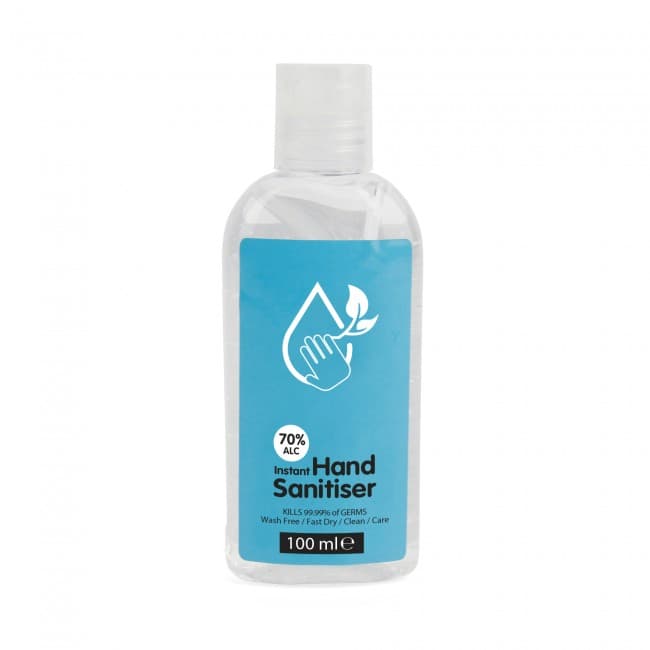 Custom Printed Promotional Branded Anti Bacterial Gel 100ml - Image 2